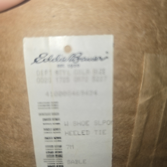 Eddie Bauer Giraffe Print Pony Hair/Leather Loafer - Picture 12 of 12